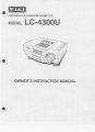 Icon of LC-4300U Owners Manual